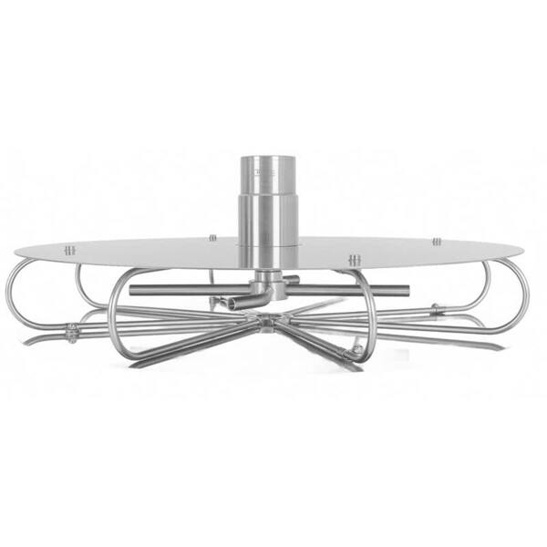 Silo cleaner inox ø400 MM - H75 MM - 2 x WSP 1/8" (in 1/2" V) - max. 170 bar | 120°C