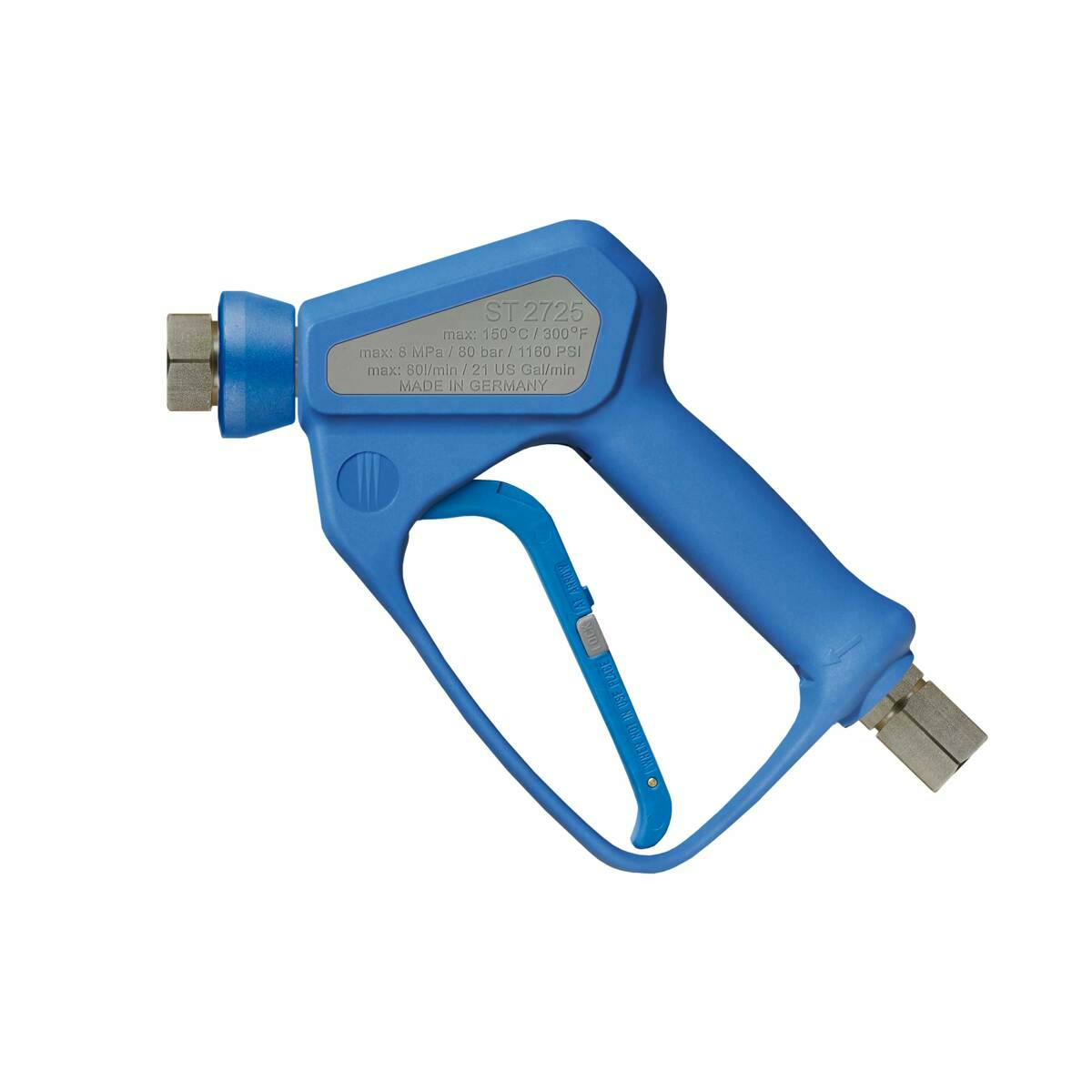 Pistool ST2725 inox in 1/2"V swievel - uit 1/2"V