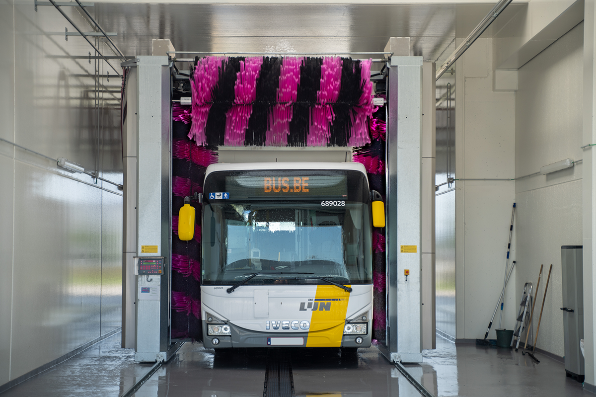 Truckwash bussen