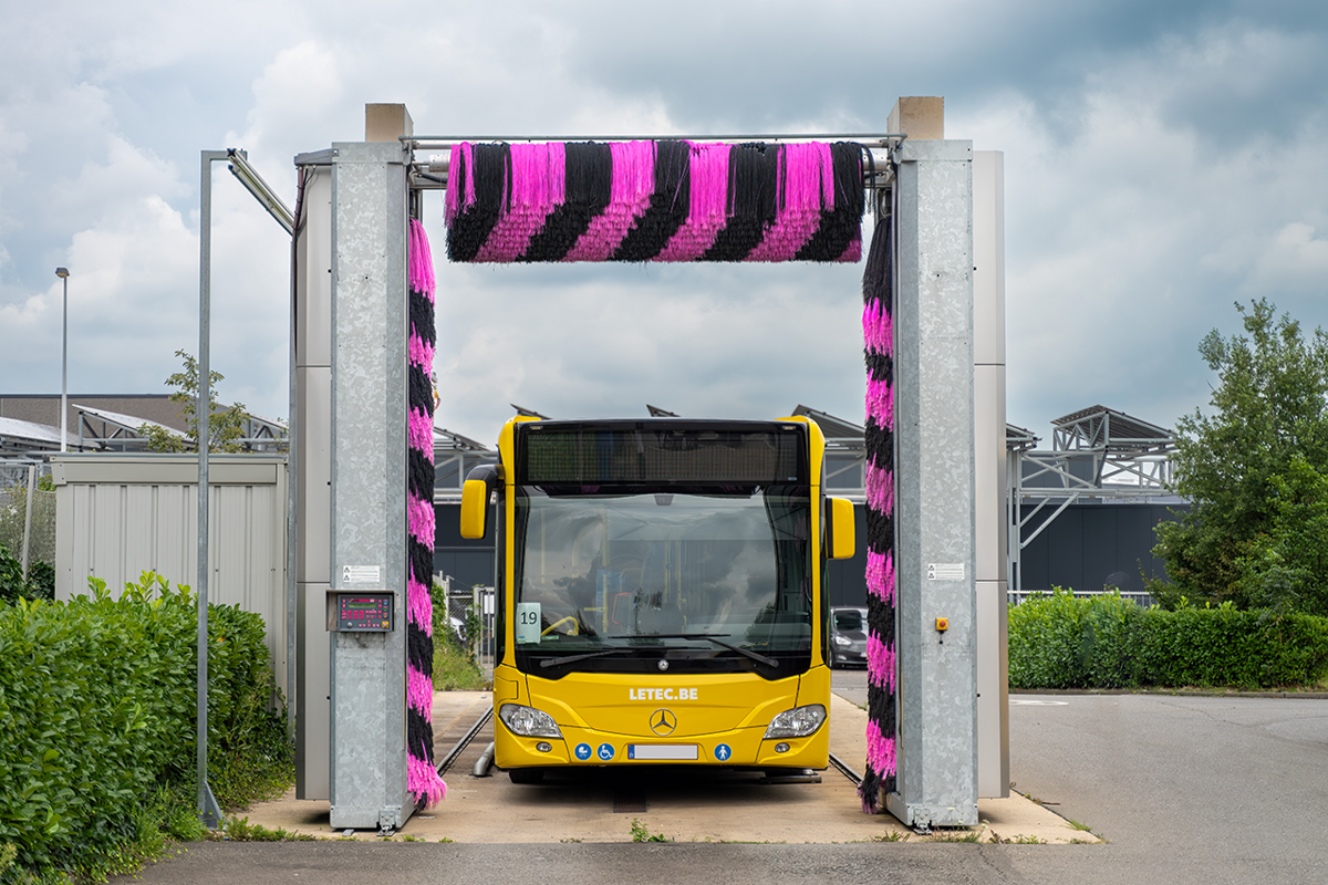 Truckwash bussen