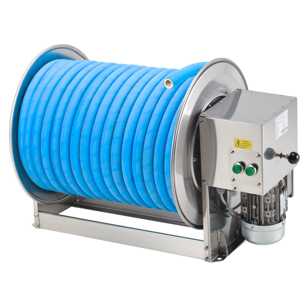 Enrouleur manuel 70M inox 1" (400V)