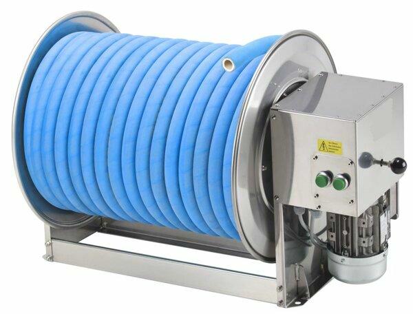 Enrouleur manuel 50M inox 1/2"