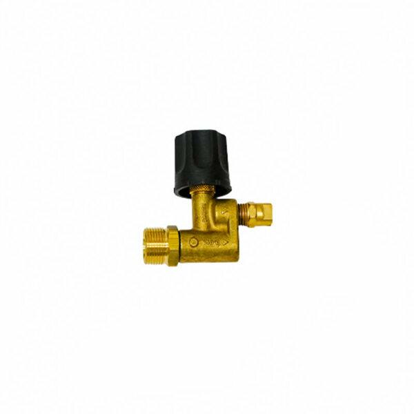 Lance double courte avec pommeau rotatif