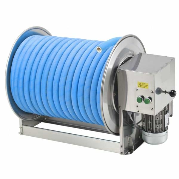 Electric reel 60M stainless steel 1“ (230V)