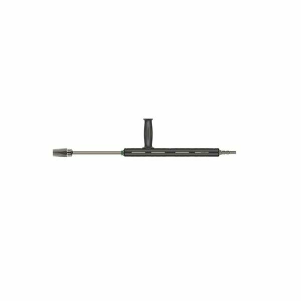 Schuimlans inox 600MM (1/4"M) (2,3 geel)