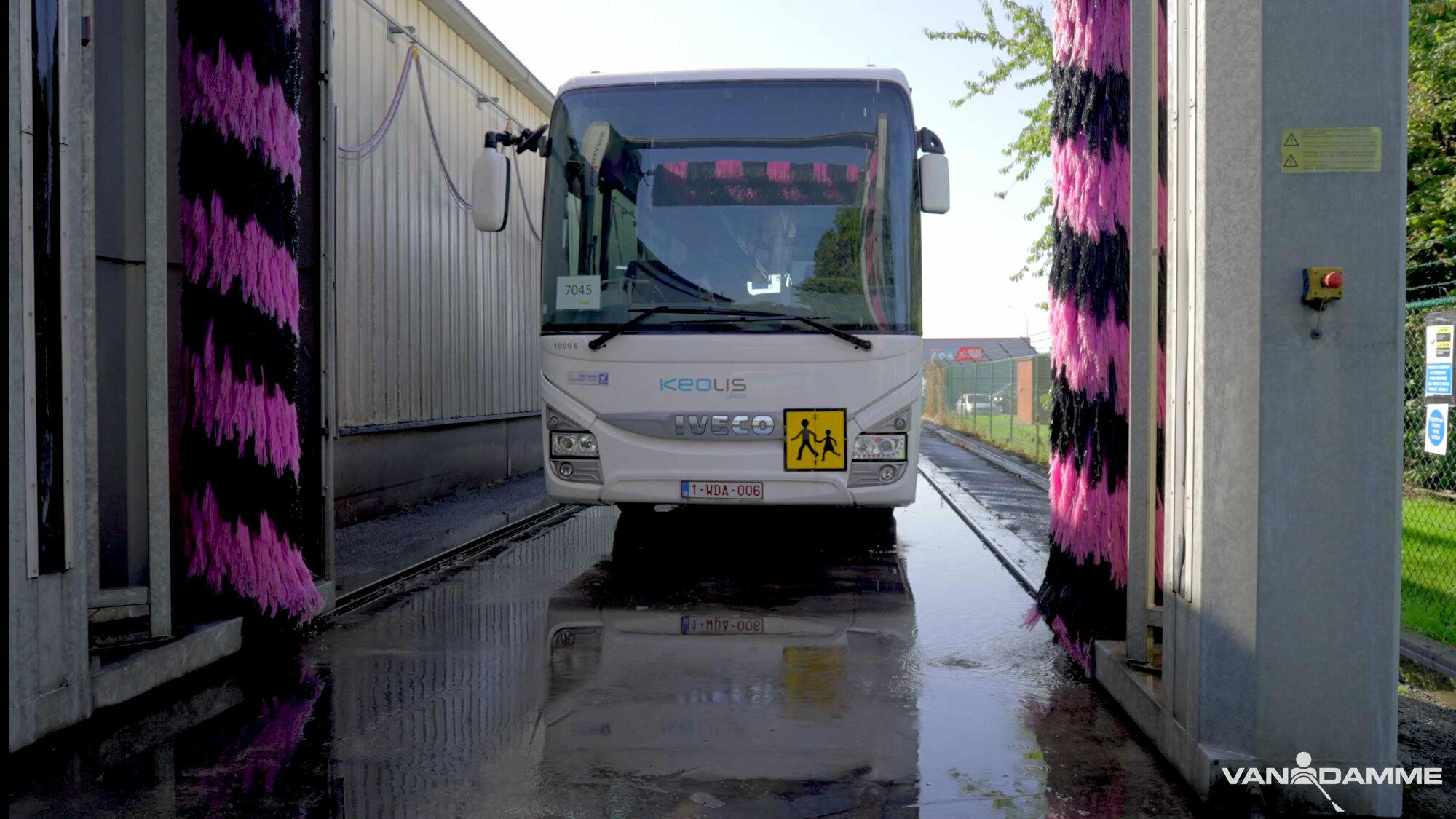 Portique de lavage Keolis