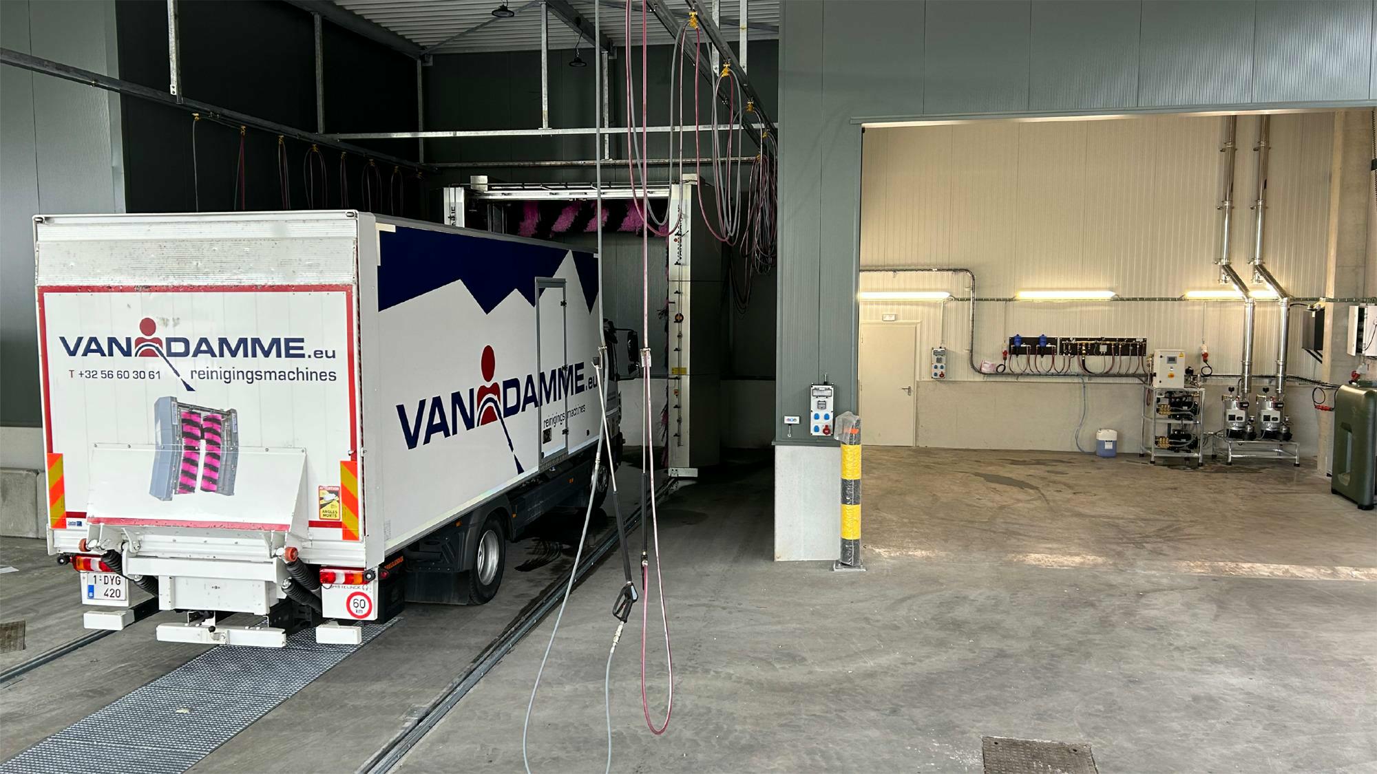 Installation de lavage pour générateurs