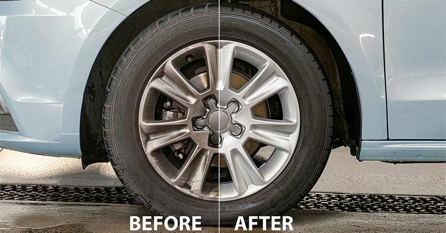 Velgen schoonmaken - Nettoyage des jantes