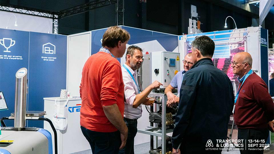 Op 13, 14 en 15 september was Van Damme aanwezig op de vakbeurs Transport & Logistics in Flanders Expo (Gent)