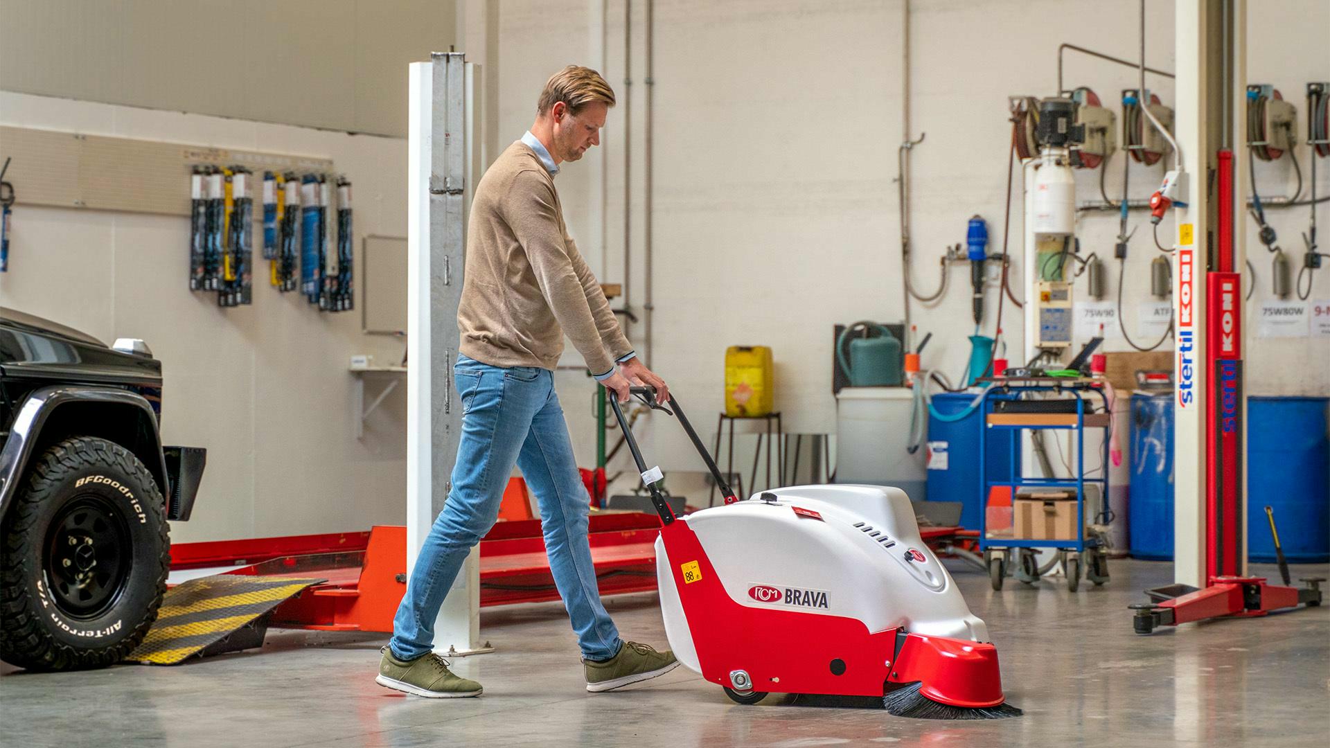 6 tips voor het kiezen van een veegmachine - 6 conseils pour le choix de votre balayeuse