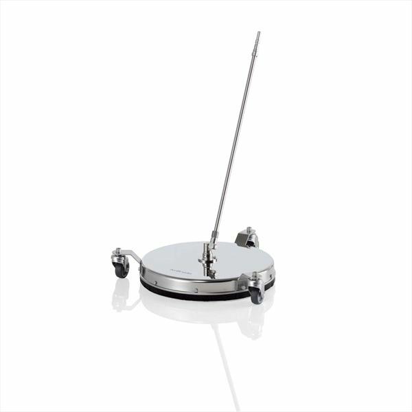 Round cleaner 410 met inox lans 600 MM + steeknippel D12 (max. 14 L/MIN - 180 bar)