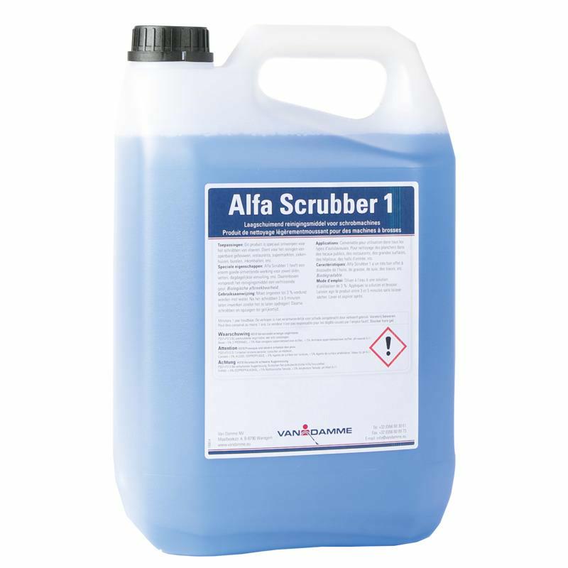 Reinigingsproduct Alfa Scrubber 1 - 5L - Produit de nettoyage Alfa Scrubber 1 - 5L