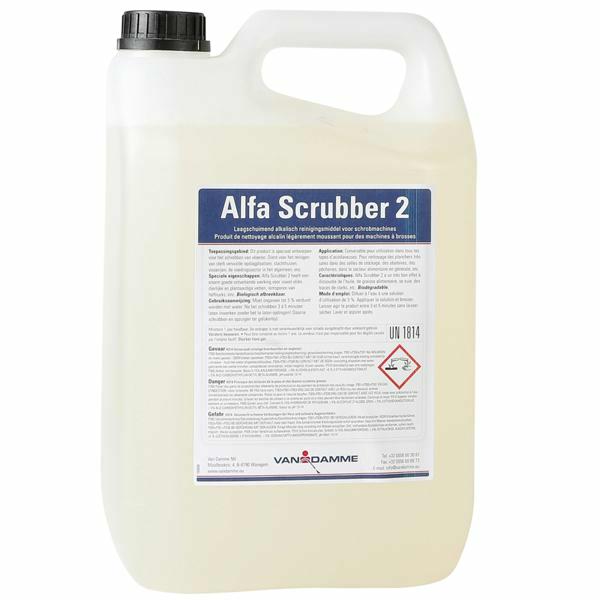 Reinigingsproduct Alfa scrubber 2 - 5L - Produit de nettoyage Alfa scrubber 2 - 5L