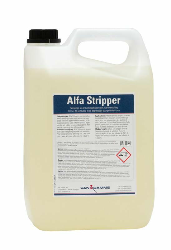Reinigingsproduct Alfa Stripper - 5L - Produit de nettoyage Alfa Stripper - 5L
