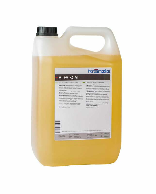 Reinigingsproduct Alfa Scal antikalk middel - 5L - Produit de nettoyage Alfa Scal detartrant - 5L
