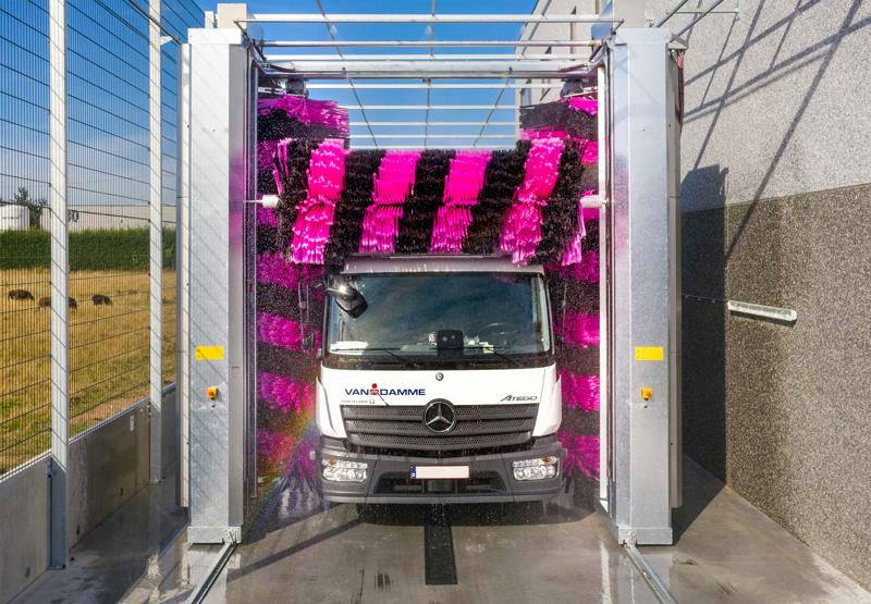 Truckwash vrachtwagens - Portique de lavage camions